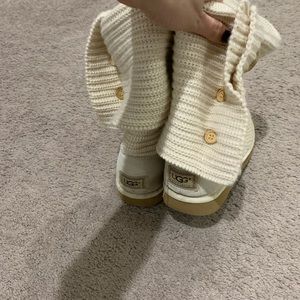 UGG Classic Candy Crochet Shearling Boot